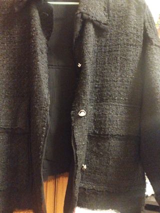 Chaqueta negra Zara - Talla S