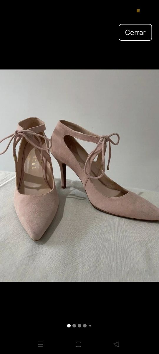 Zapatos Scandal rosa | Tacones