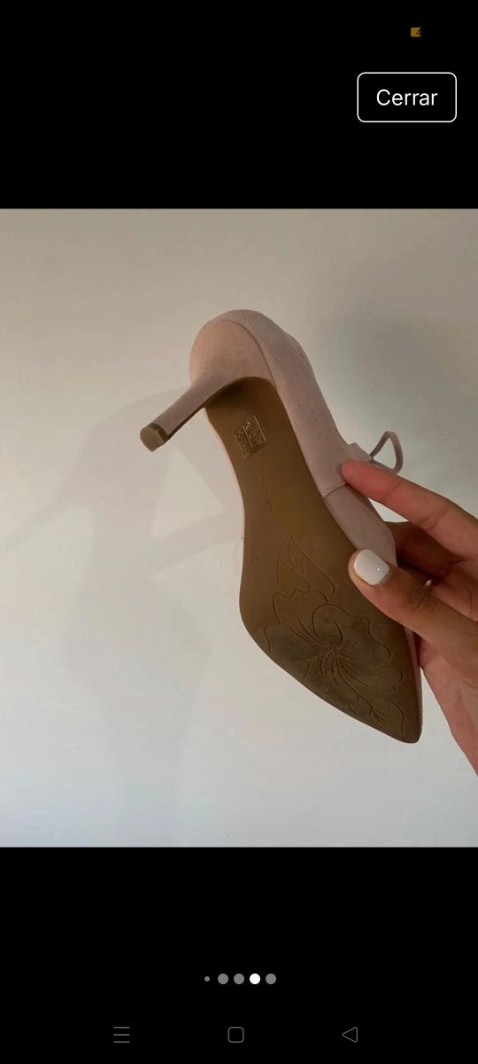 Zapatos Scandal rosa | Tacones