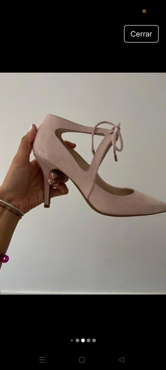 Zapatos Scandal rosa | Tacones