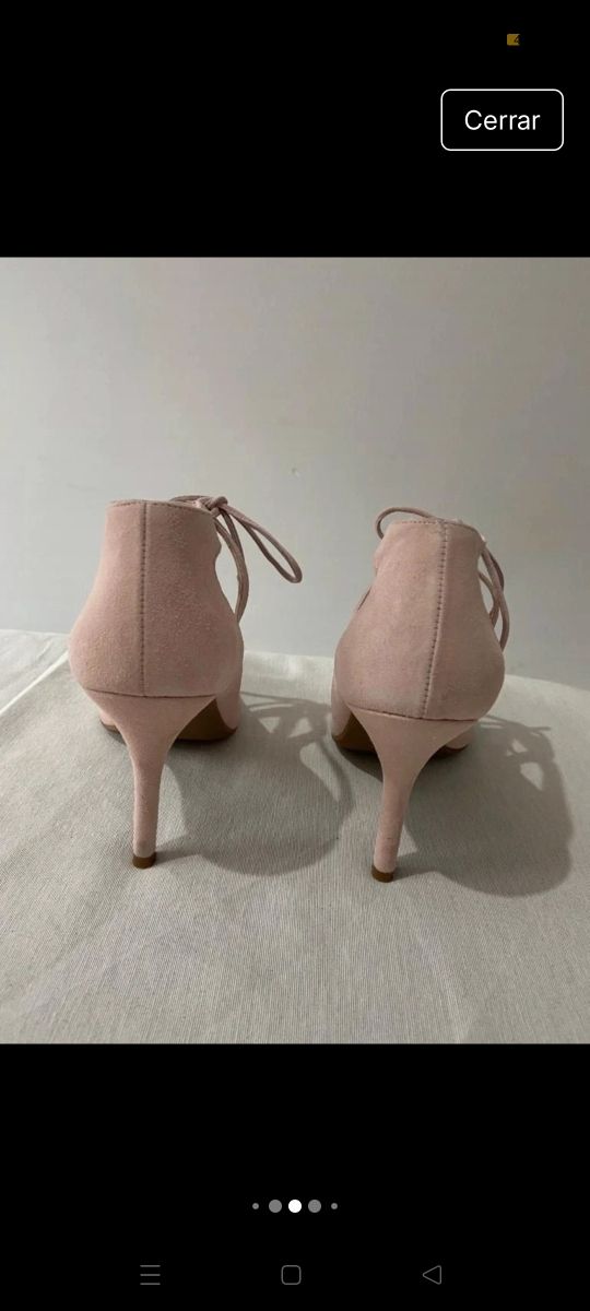 Zapatos Scandal rosa | Tacones