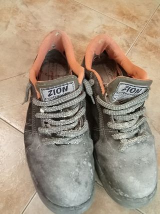ZION - Calzado de seguridad gris