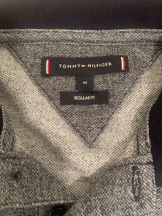 Polo Tommy Hilfiger M Gris