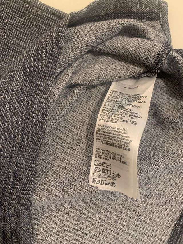 Polo Tommy Hilfiger M Gris