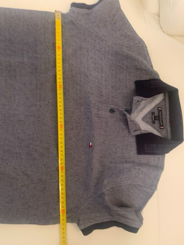 Polo Tommy Hilfiger M Gris