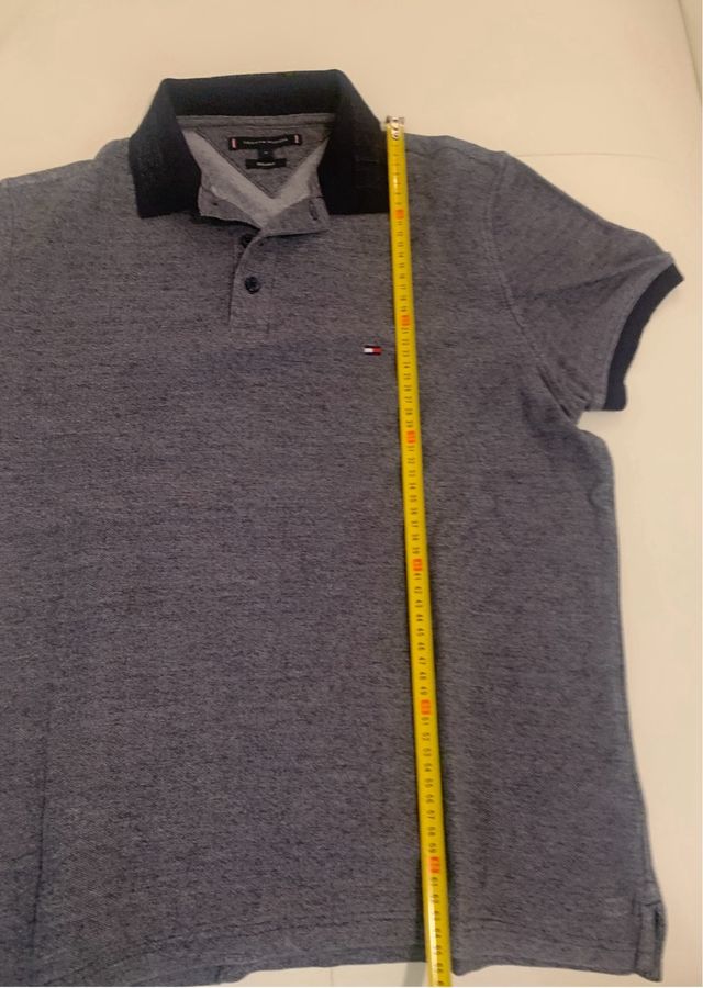 Polo Tommy Hilfiger M Gris