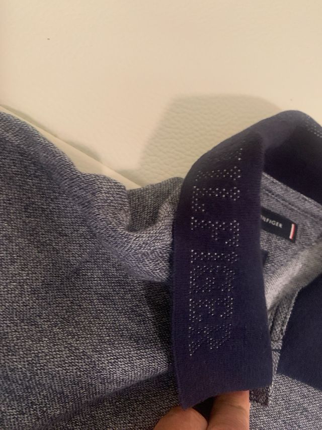 Polo Tommy Hilfiger M Gris