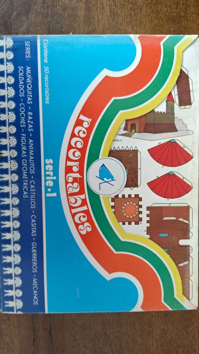 Recortables años 70: Castillos