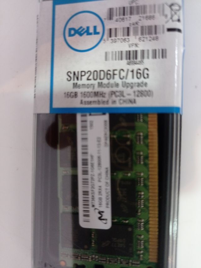 RAM DELL SNP20D6FC/16G 16GB DDR3