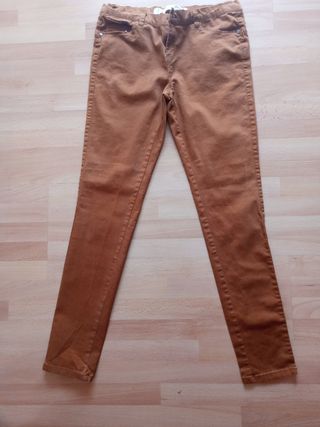 Pantalones vestir marrón - XL