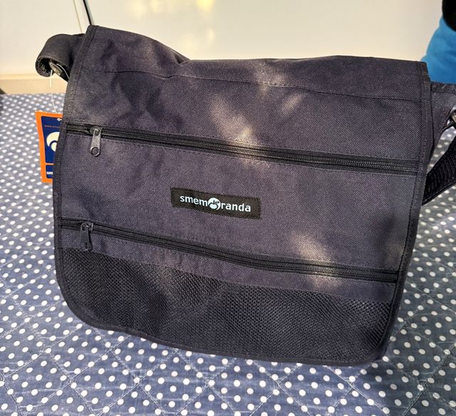 Borsa a tracolla Smemoranda blu