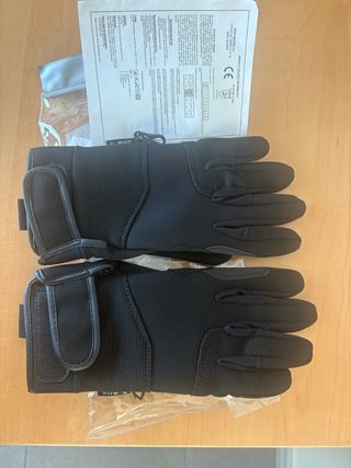 Guantes SHOke - Anti-Corte Negro nuevos a estrenar
