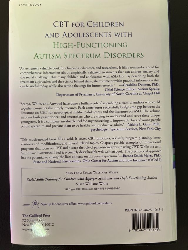 CBT for Children and Adolescents with High-Func...