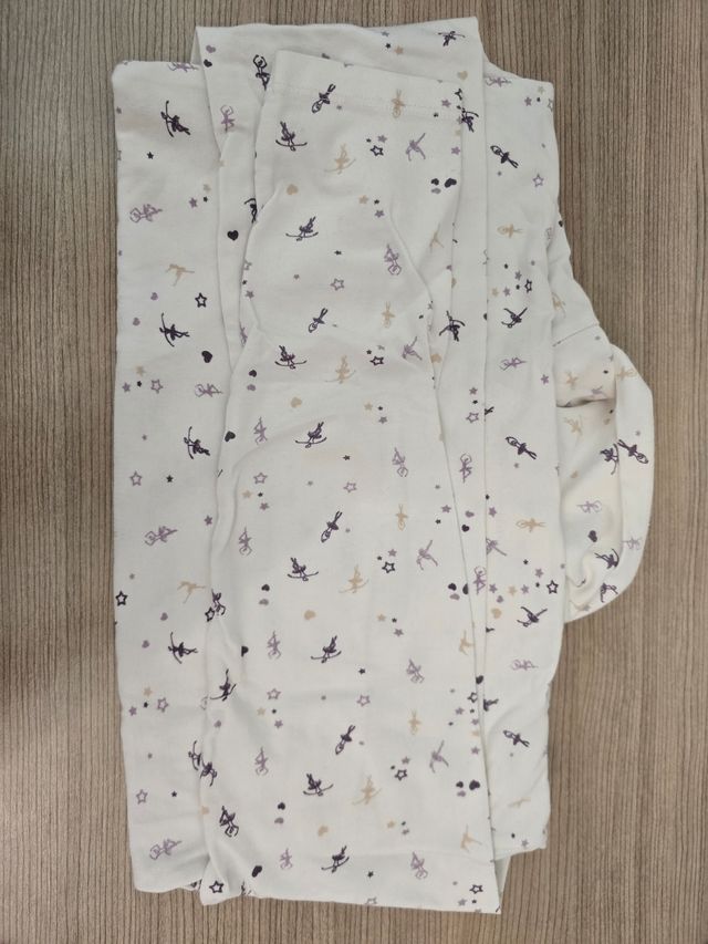 3 suéter cuello alto - Azul, Rosa