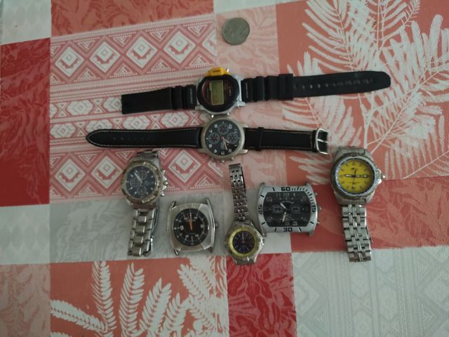 8 relojes vintage