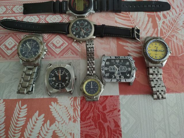 8 relojes vintage