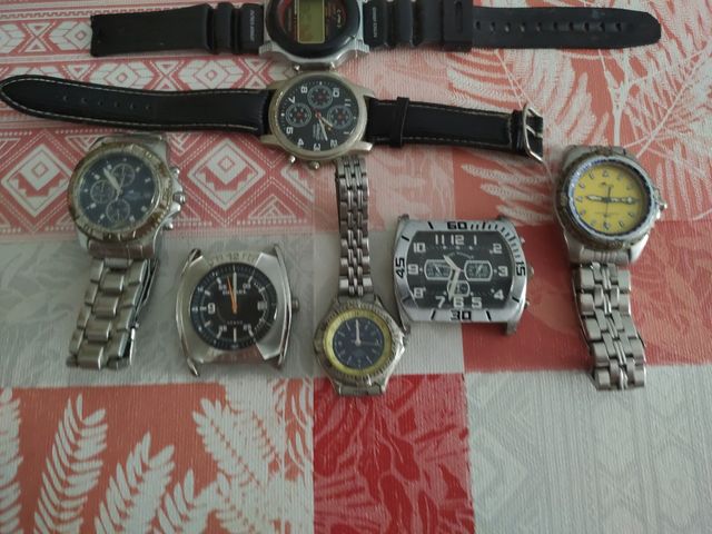 8 relojes vintage
