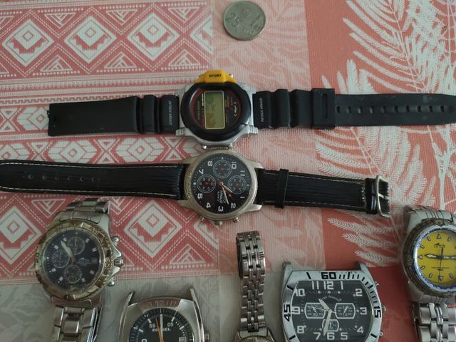 8 relojes vintage