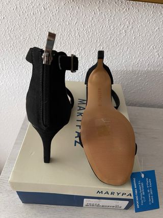 Sandalias MARYPAZ tacón negro 39