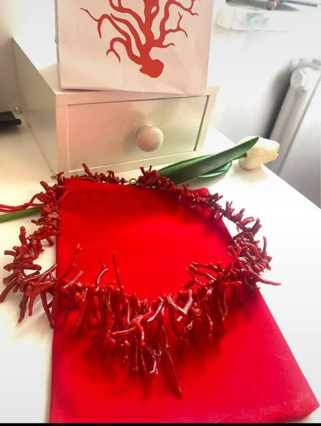 Collana Corallo Rosso