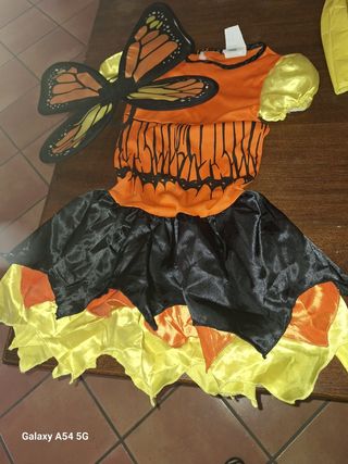 Disfraz Mariposa Niña 6-8 Años