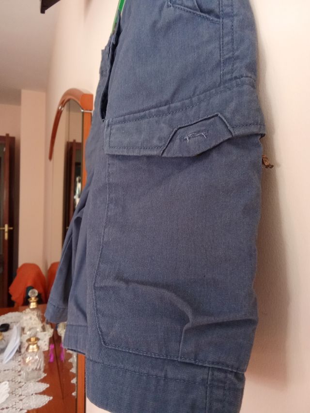 Shorts azul marino mujer