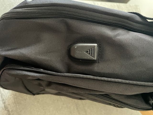 Zaino PUSLOM nero - viaggio