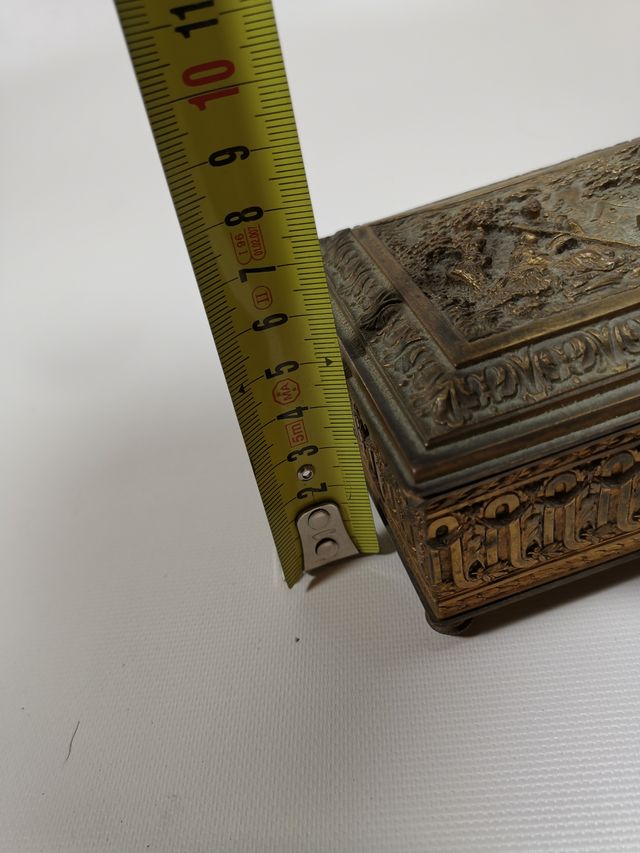 Cofanetto in Oro Bronzo Antico