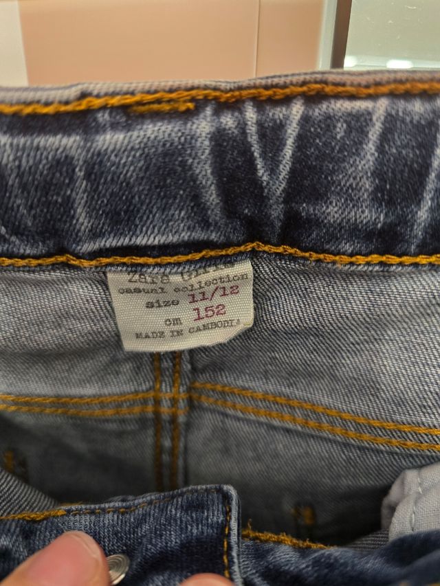 Jeans elásticos niño 11/12