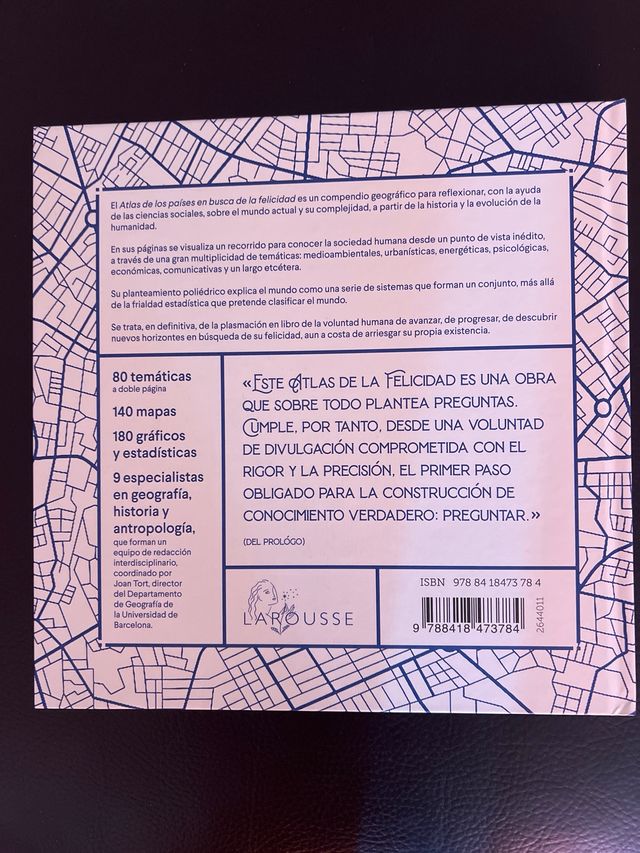 Atlas de los países en busca de la felicidad