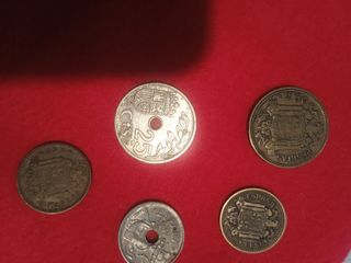 Lote de 5 Monedas España Franco