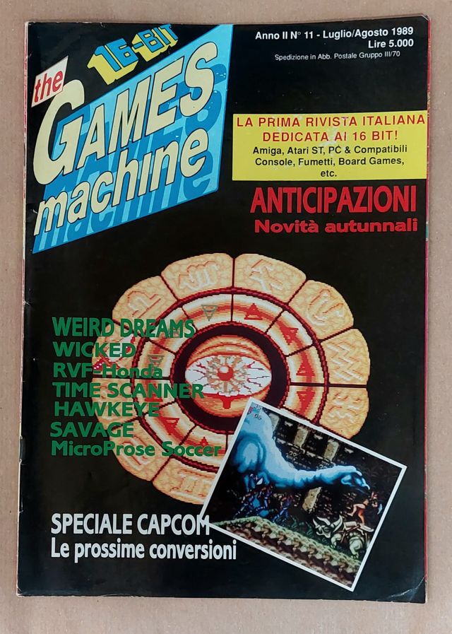 TGM The Games Machine Anno II n.11 1989