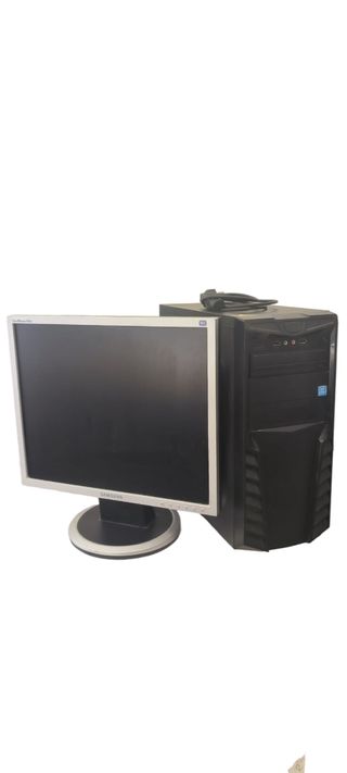Torre PC+pantalla - Ordenador sobremesa 