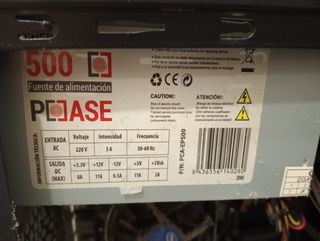 Torre PC+pantalla - Ordenador sobremesa 
