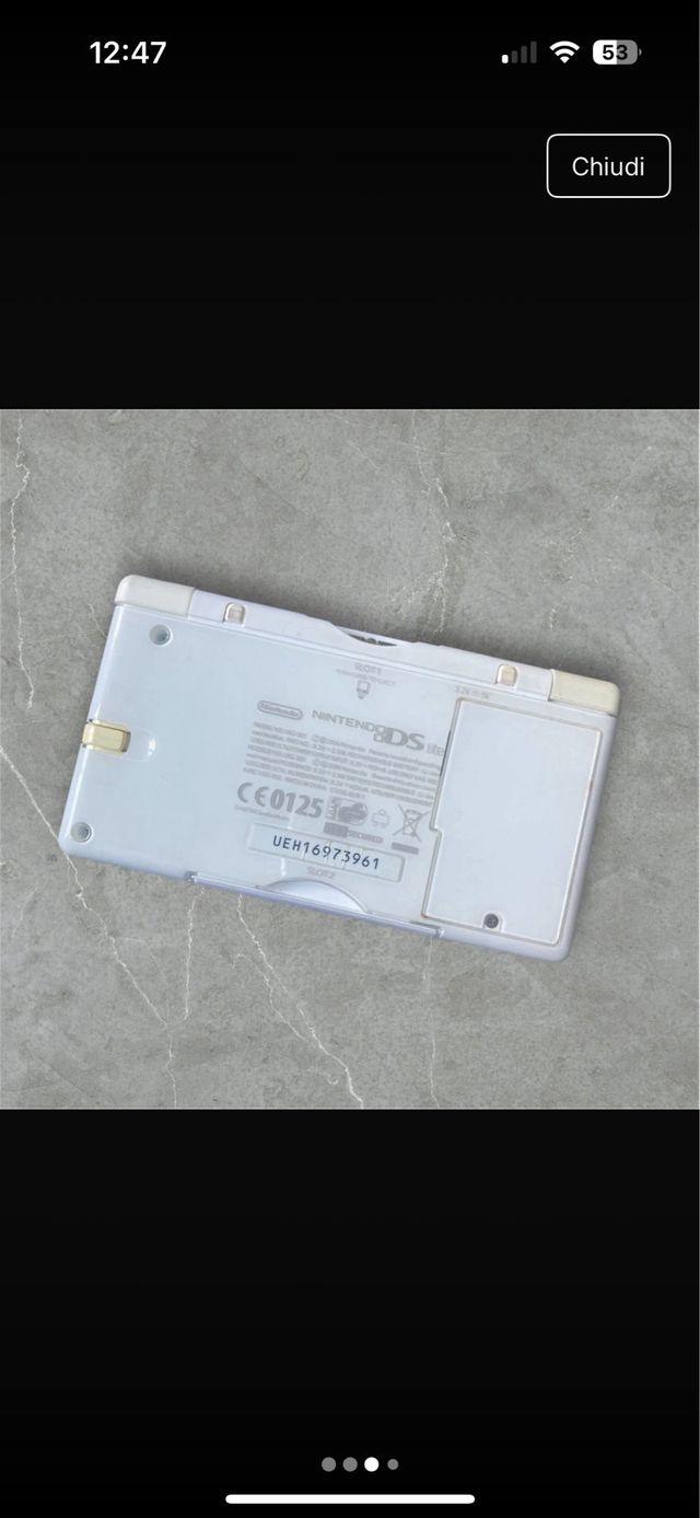 Nintendo DS bianca - console portatile