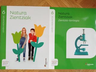 Natura Zientziak 6 Primaria ISBN 9788498948578