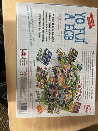 Yo fui a EGB juego mesa