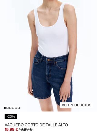 Shorts vaqueros H&M, talla 40. NUEVOS CON ETIQUET 