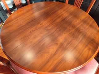 Conjunto de mesa ovalada y 4 sillas en GIJÓN