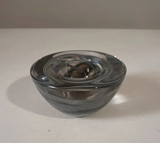 Vaso vintage in vetro artistico di Murano 