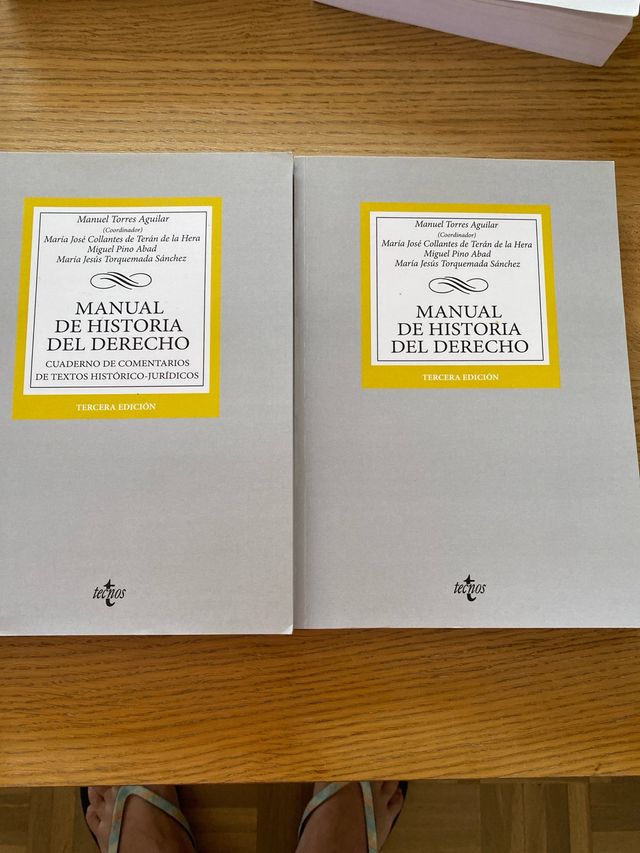 Manual De Historia Del Derecho