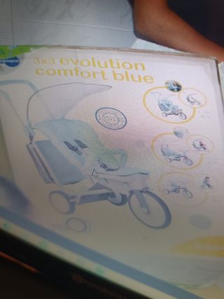 3x3 Evolution Comfort Blue Triciclo