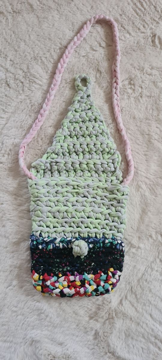 Bolso bandolera de trapillo