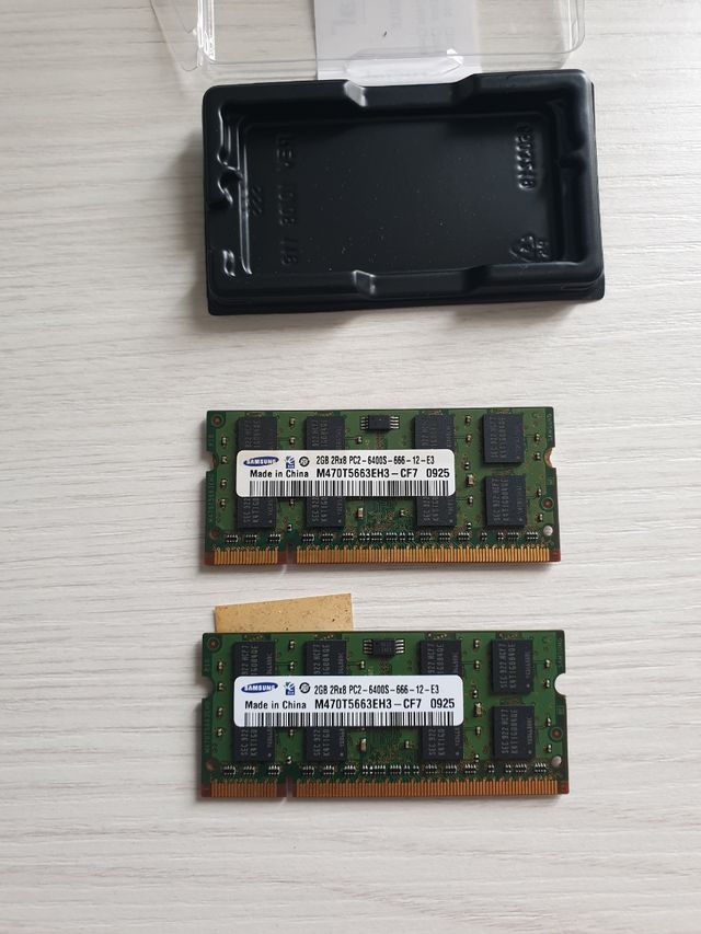 2x RAM SODIMM HP Samsung