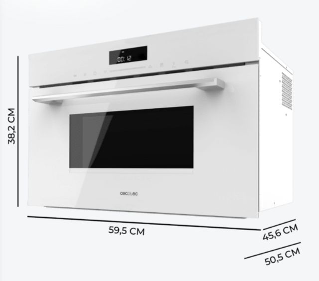 Horno Microondas Cecotec Bolero Glass Blanco