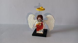 Jesús ángel con alas blancas compatible lego