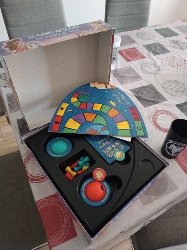 Juego Los hombres son de Marte, las mujeres de Ven