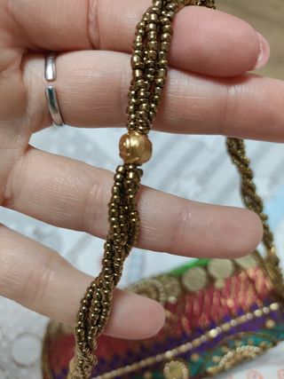 Bolso fiesta multicolor pedrería