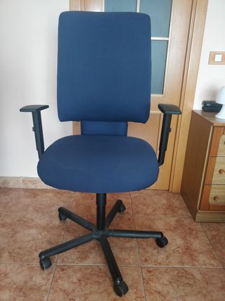 Silla giratoria ruedas oficina escritorio 