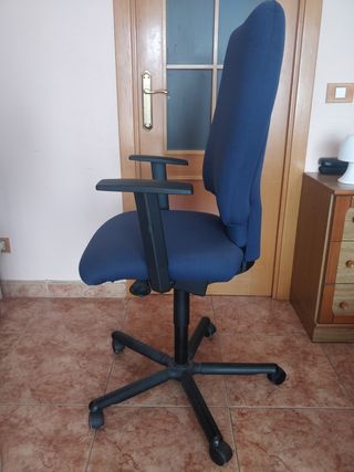 Silla giratoria ruedas oficina escritorio 